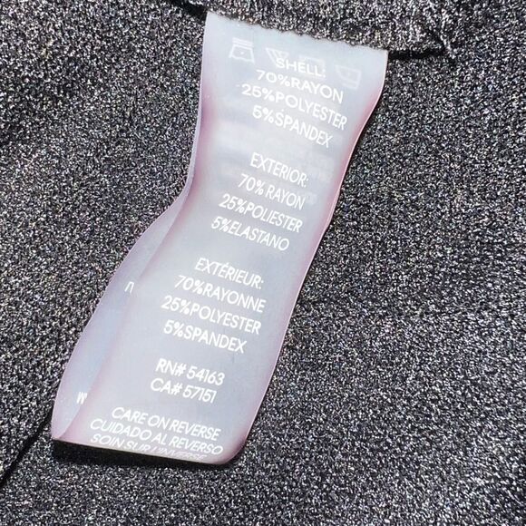 Calvin Klein Black Hoodie Dress NWOT - Picture 4 of 5